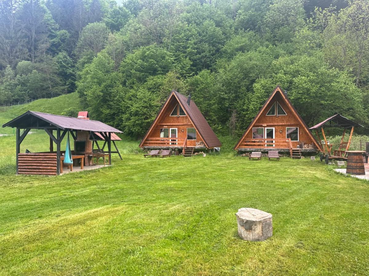 Villa Cabanutze Satic Rucăr Esterno foto