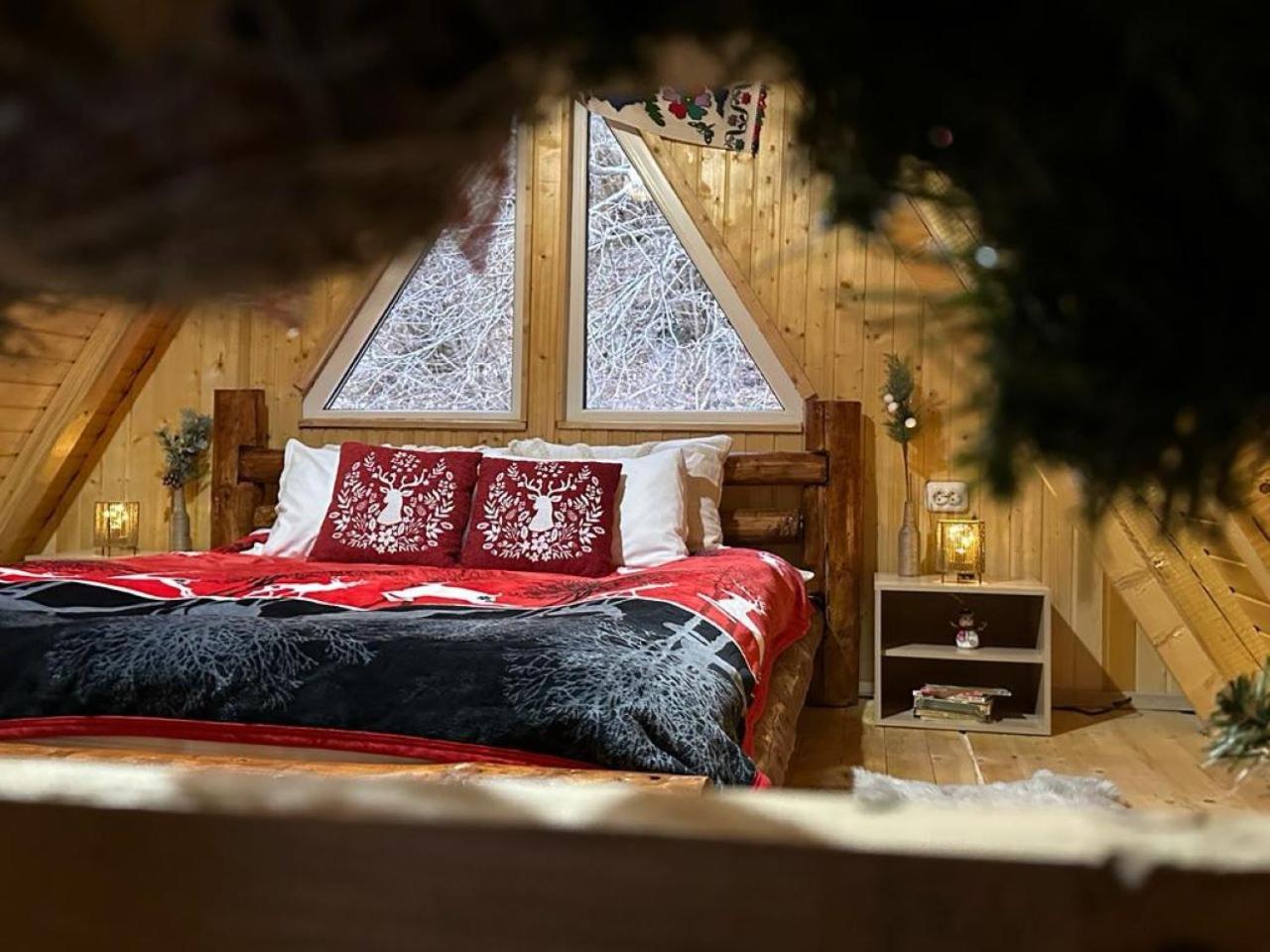 Villa Cabanutze Satic Rucăr Esterno foto