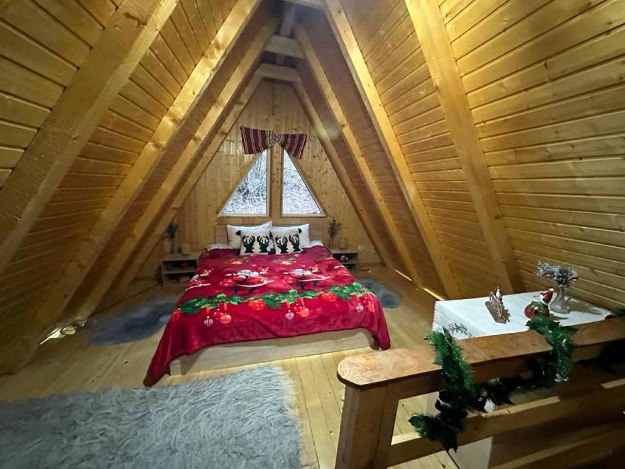 Villa Cabanutze Satic Rucăr Esterno foto