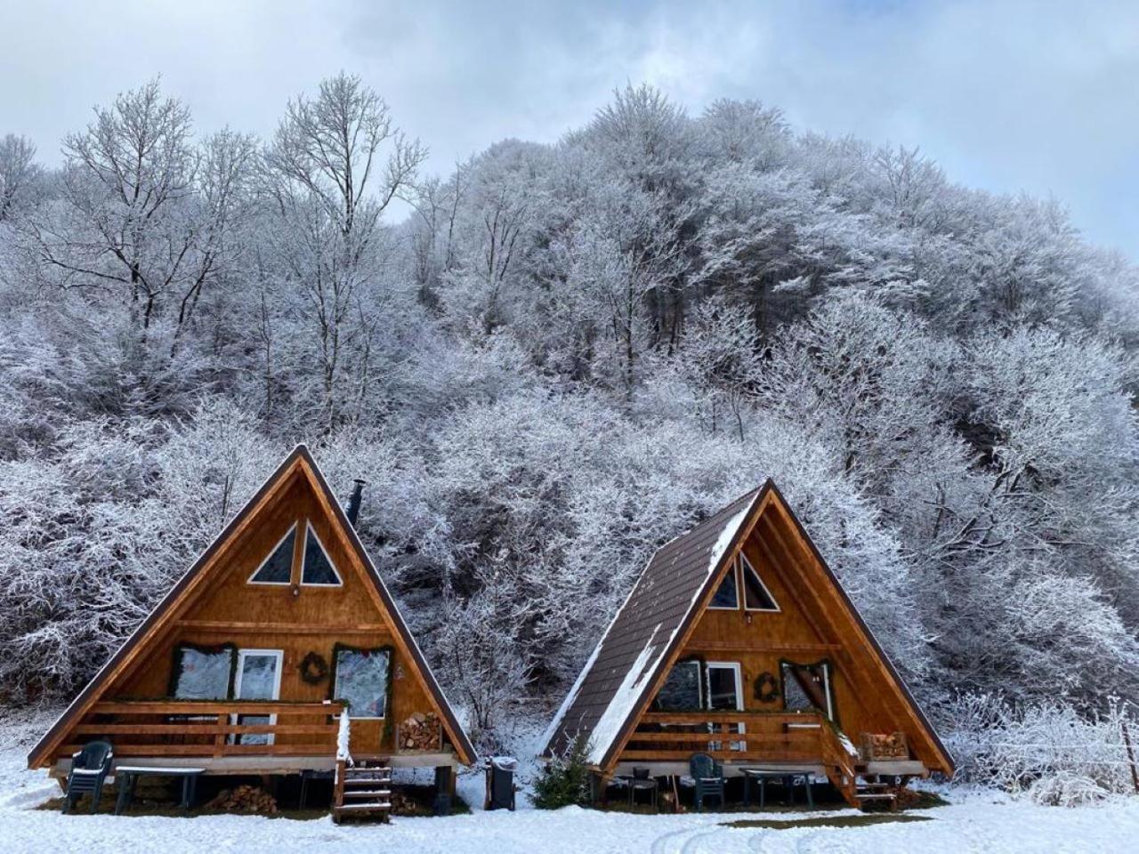 Villa Cabanutze Satic Rucăr Esterno foto