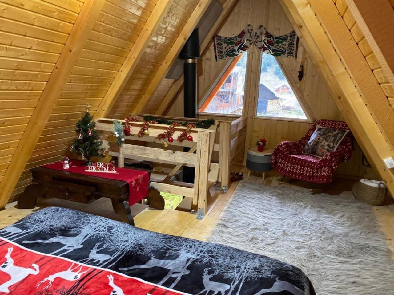Villa Cabanutze Satic Rucăr Esterno foto