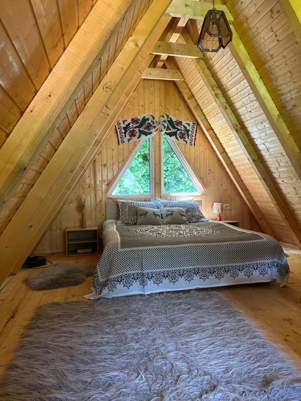 Villa Cabanutze Satic Rucăr Esterno foto