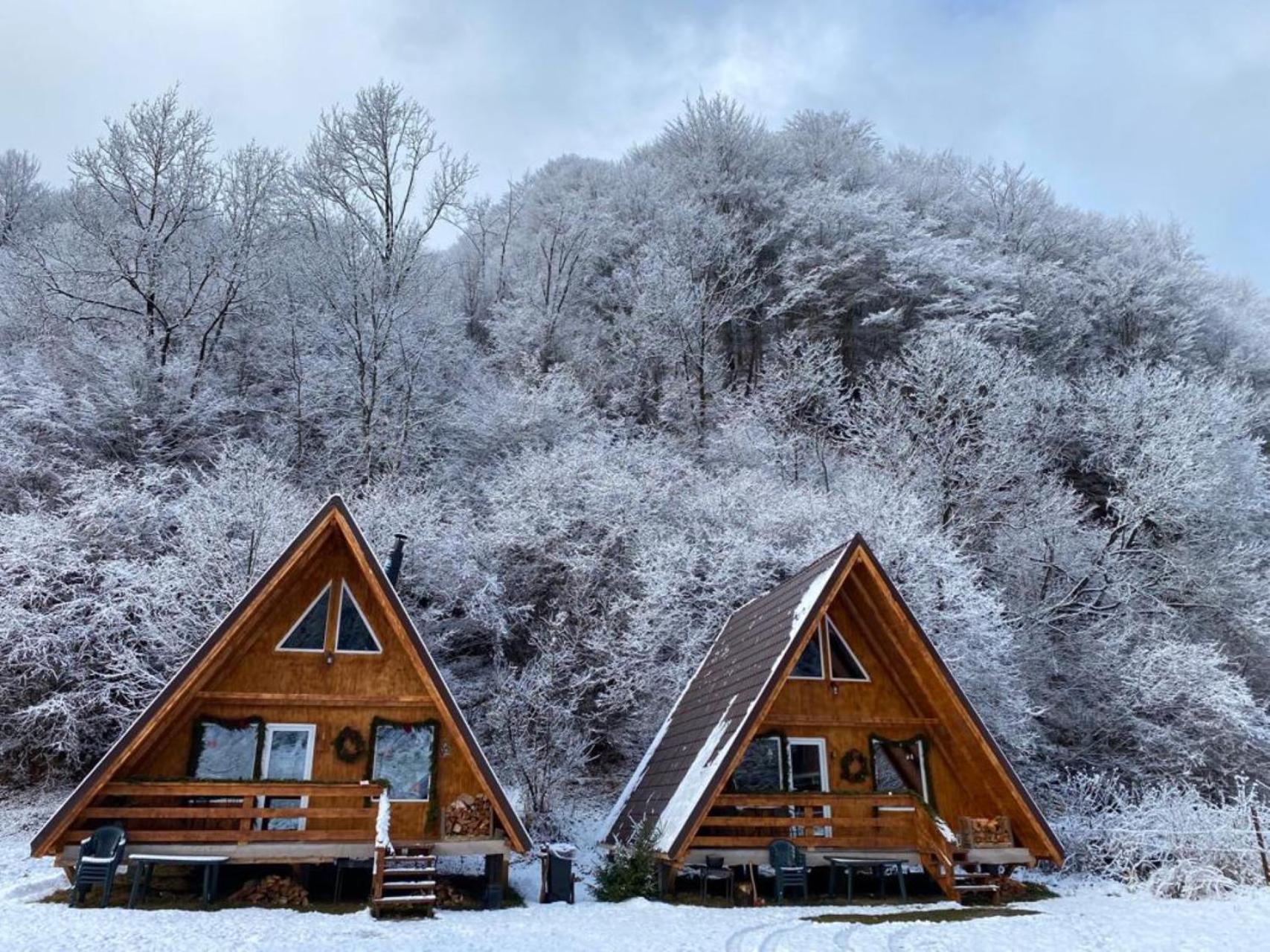 Villa Cabanutze Satic Rucăr Esterno foto