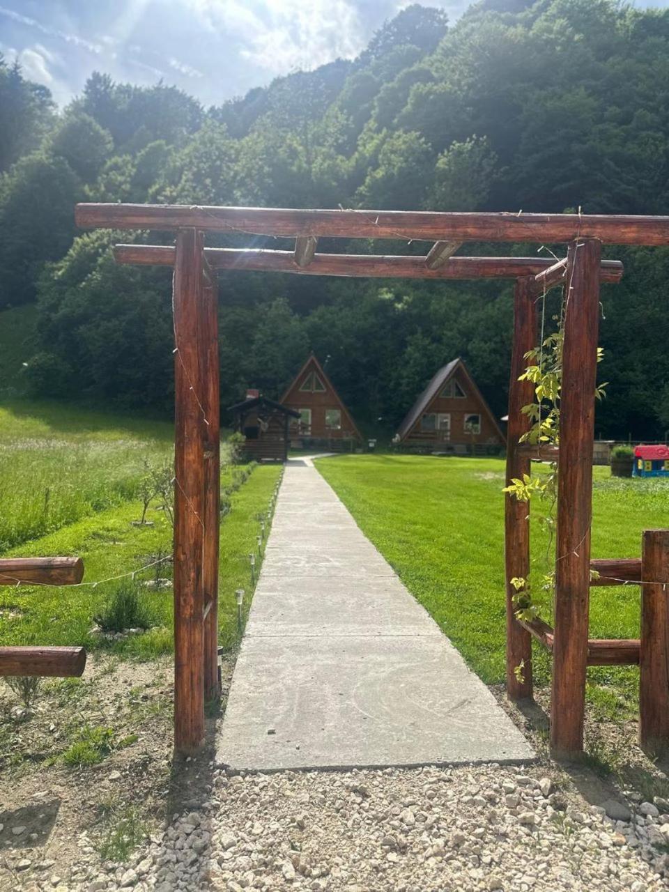 Villa Cabanutze Satic Rucăr Esterno foto