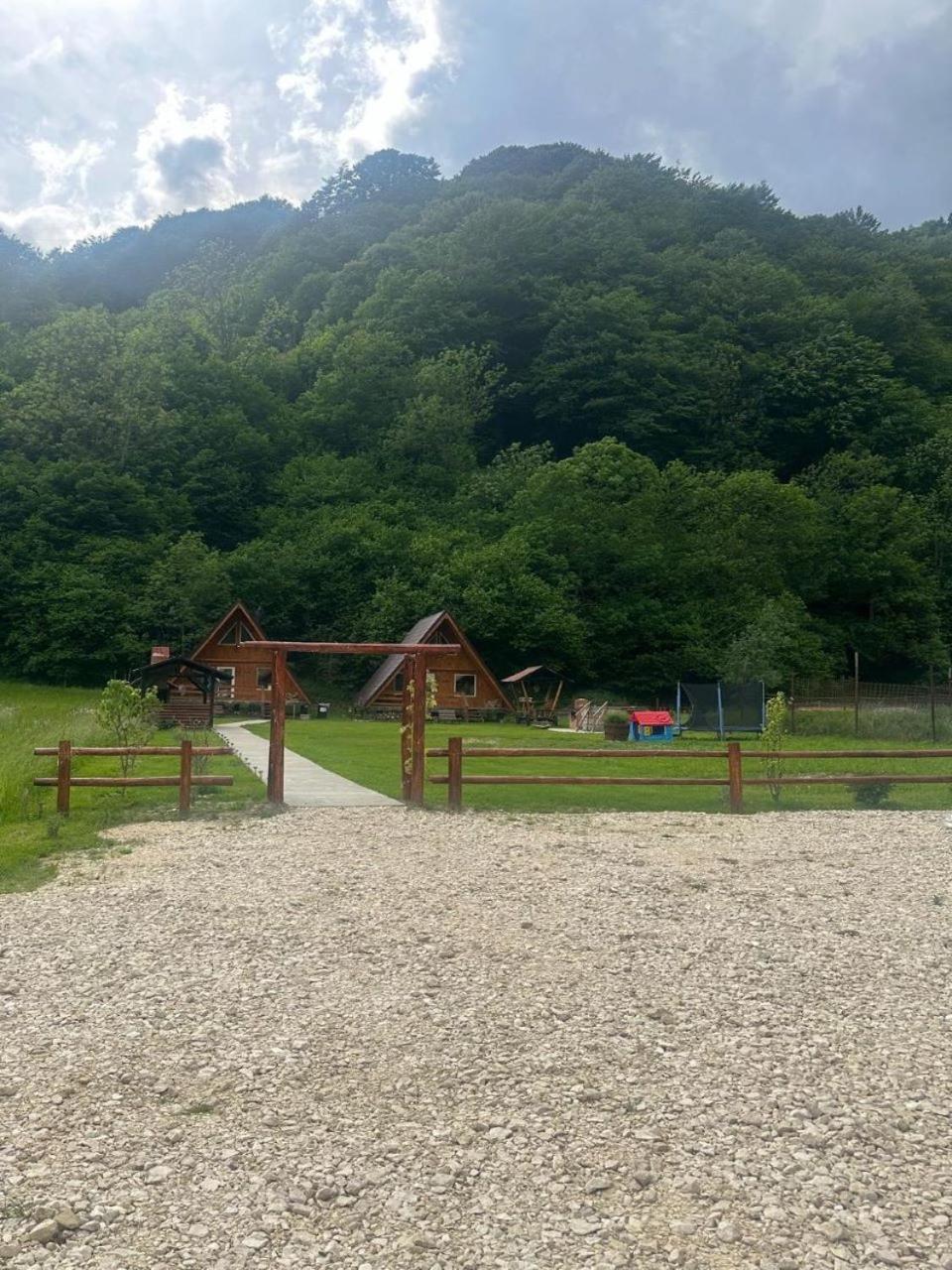 Villa Cabanutze Satic Rucăr Esterno foto