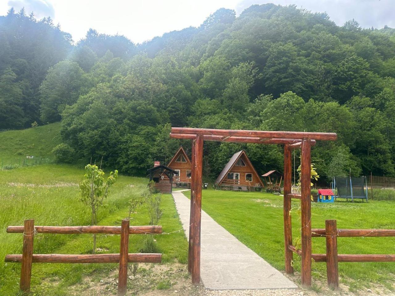 Villa Cabanutze Satic Rucăr Esterno foto