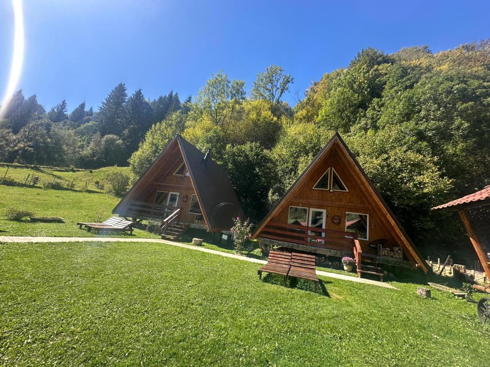 Villa Cabanutze Satic Rucăr Esterno foto