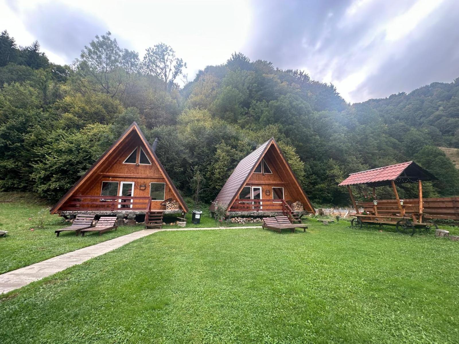 Villa Cabanutze Satic Rucăr Esterno foto