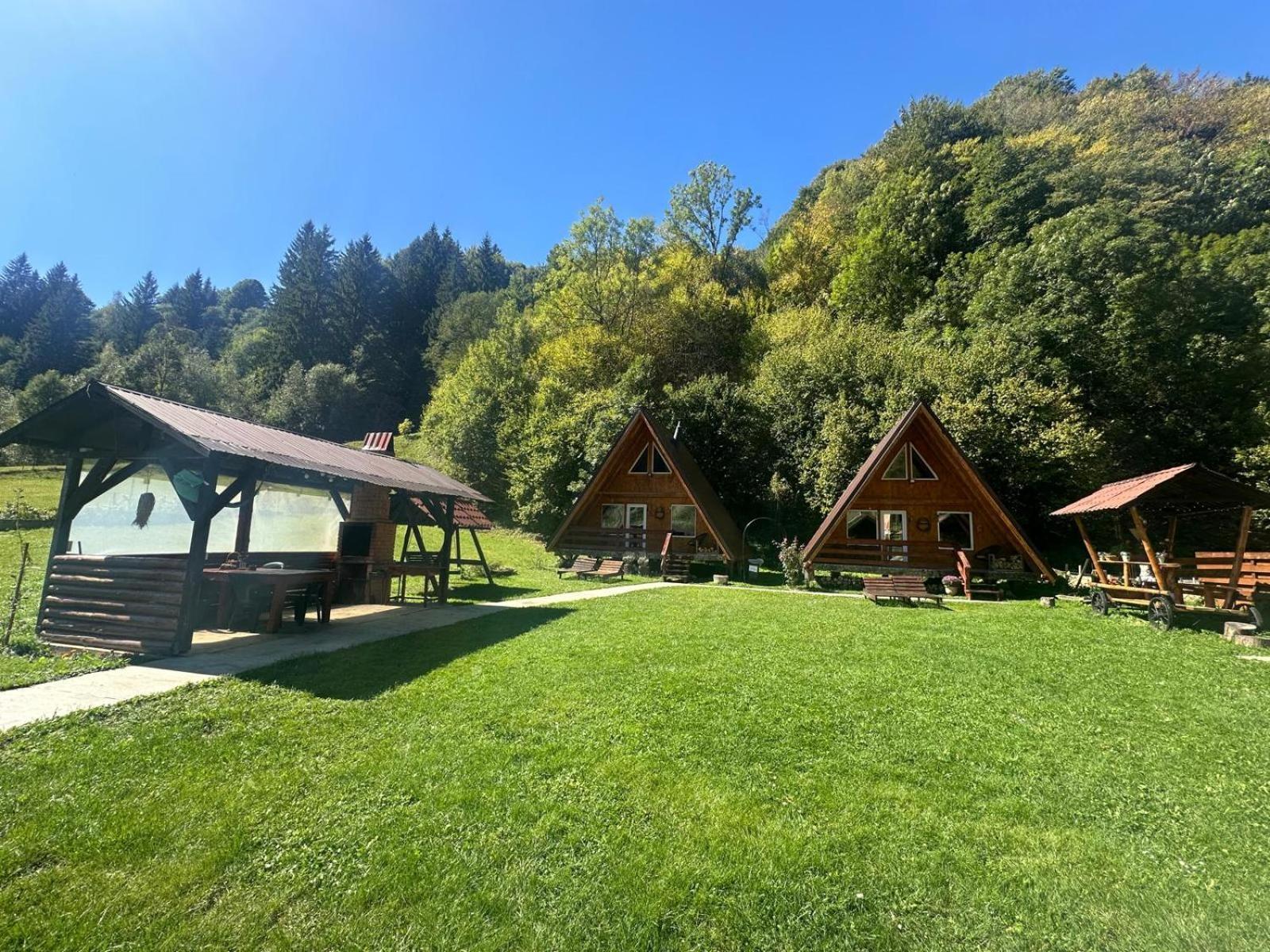Villa Cabanutze Satic Rucăr Esterno foto
